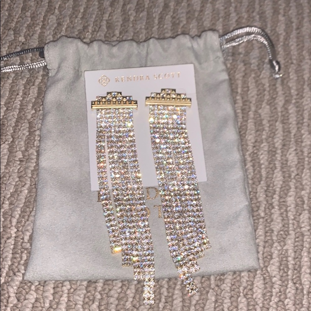 Kendra Scott Gold earrings